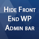 Hide Front End WP Admin Bar