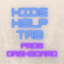 Hide Help Tab From Dashboard