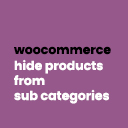 Hide Sub Categories Products
