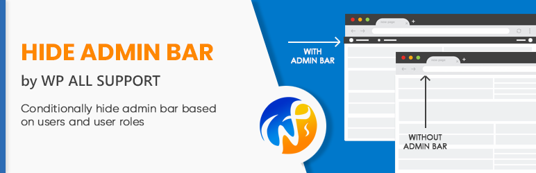 Hide WP Admin Bar By WP ALL SUPPORT Preview Wordpress Plugin - Rating, Reviews, Demo & Download