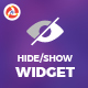 Hide/Show Widget