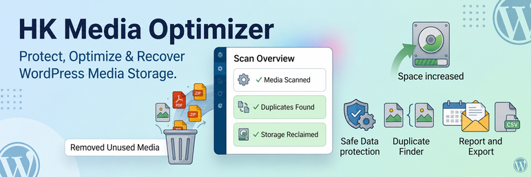 HK Media Optimizer Preview Wordpress Plugin - Rating, Reviews, Demo & Download