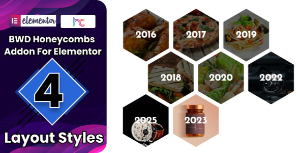 Honeycombs Addon For Elementor Preview Wordpress Plugin - Rating, Reviews, Demo & Download