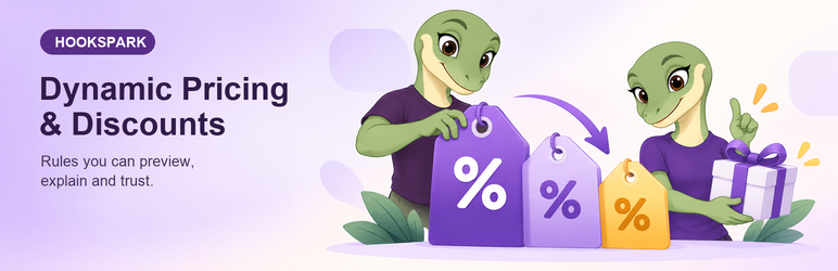HookSpark Dynamic Pricing & Discounts For WooCommerce Preview Wordpress Plugin - Rating, Reviews, Demo & Download