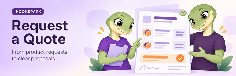 HookSpark Request A Quote For WooCommerce Preview Wordpress Plugin - Rating, Reviews, Demo & Download