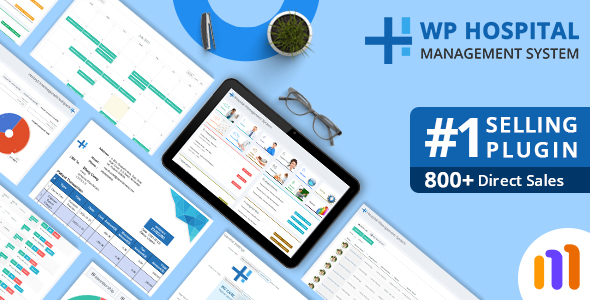 Hospital Management System Plugin for Wordpress Preview - Rating, Reviews, Demo & Download