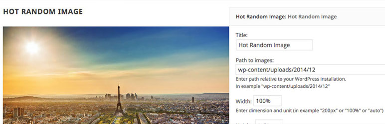 Hot Random Image Preview Wordpress Plugin - Rating, Reviews, Demo & Download