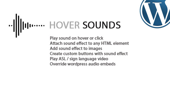 Hover Sounds Preview Wordpress Plugin - Rating, Reviews, Demo & Download
