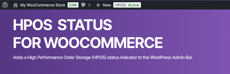 HPOS Status Indicator For WooCommerce Preview Wordpress Plugin - Rating, Reviews, Demo & Download