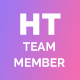 HT Team Member For Elementor