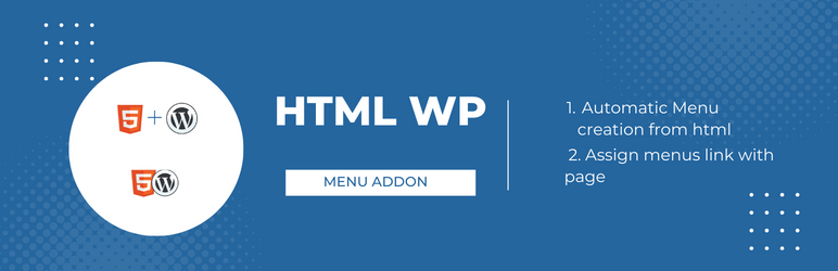 HTML WP – Menu Addon | A Magical Menu Plugin For Html Wp Plugin Preview - Rating, Reviews, Demo & Download