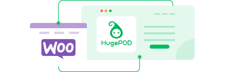 HugePOD Integration For WooCommerce Preview Wordpress Plugin - Rating, Reviews, Demo & Download