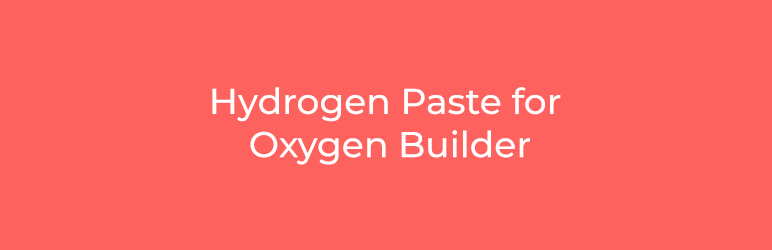 Hydrogen Paste Preview Wordpress Plugin - Rating, Reviews, Demo & Download