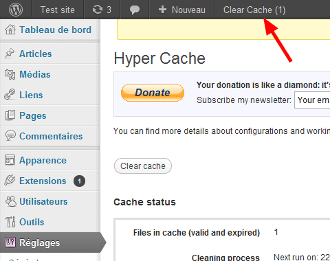 Hyper Cache Clear Link Preview Wordpress Plugin - Rating, Reviews, Demo & Download