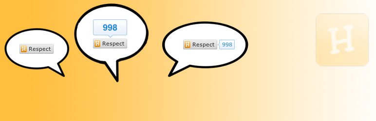 Hyves Respect Button Preview Wordpress Plugin - Rating, Reviews, Demo & Download