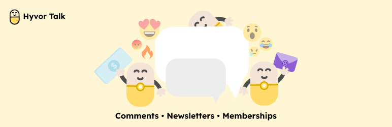 Hyvor Talk – Comments, Newsletters, & Memberships Preview Wordpress Plugin - Rating, Reviews, Demo & Download