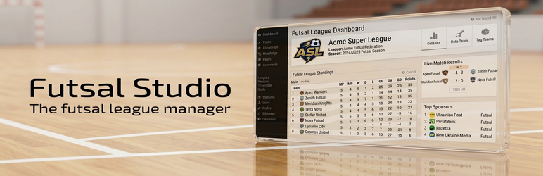 IBPSports Futsal Studio Preview Wordpress Plugin - Rating, Reviews, Demo & Download