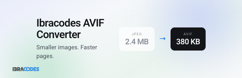 Ibracodes AVIF Converter Preview Wordpress Plugin - Rating, Reviews, Demo & Download