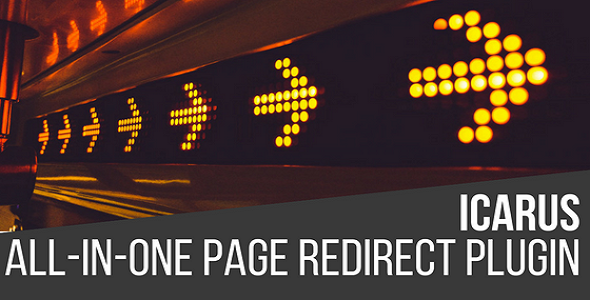 Icarus All In One Page Redirect Plugin For WordPress Preview - Rating, Reviews, Demo & Download