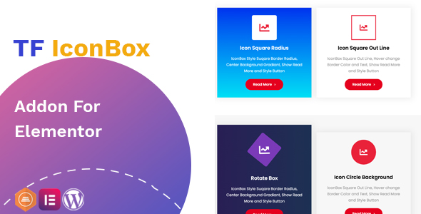 Icon Box Widget For Elementor Preview Wordpress Plugin - Rating, Reviews, Demo & Download
