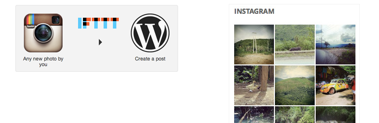 IFTTT Instagram Gallery Preview Wordpress Plugin - Rating, Reviews, Demo & Download