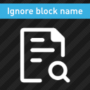 Ignore Block Name In Search
