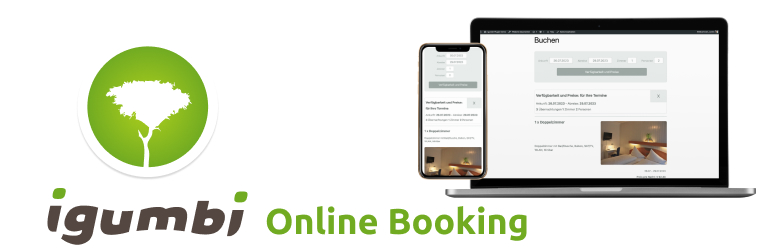 Igumbi Online Booking Preview Wordpress Plugin - Rating, Reviews, Demo & Download