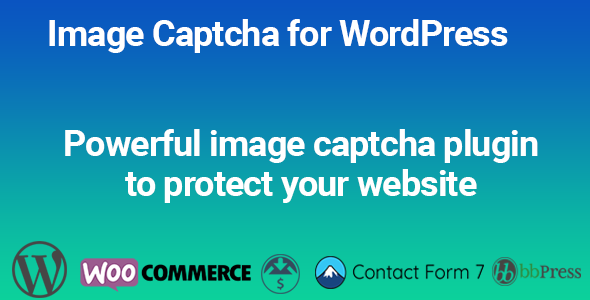 Image Captcha Plugin for Wordpress Preview - Rating, Reviews, Demo & Download