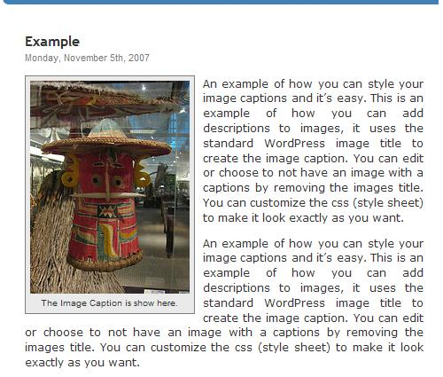 Image Caption Easy Preview Wordpress Plugin - Rating, Reviews, Demo & Download