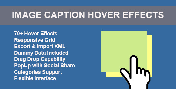 Image Caption Hover Effects Preview Wordpress Plugin - Rating, Reviews, Demo & Download