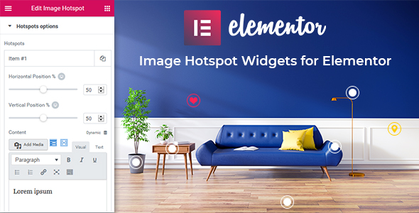 Image Hotspot Widgets For Elementor Preview Wordpress Plugin - Rating, Reviews, Demo & Download