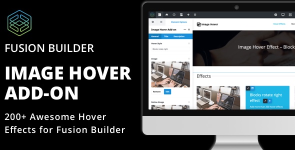 Image Hover Add-on For Fusion Builder And Avada Preview Wordpress Plugin - Rating, Reviews, Demo & Download