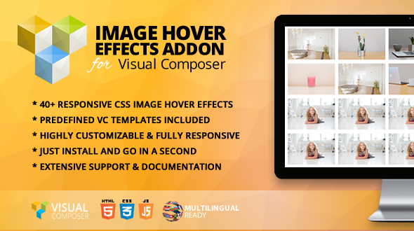 Image Hover Effects Addon For WPBakery Page Builder (formerly Visual Composer) Preview Wordpress Plugin - Rating, Reviews, Demo & Download