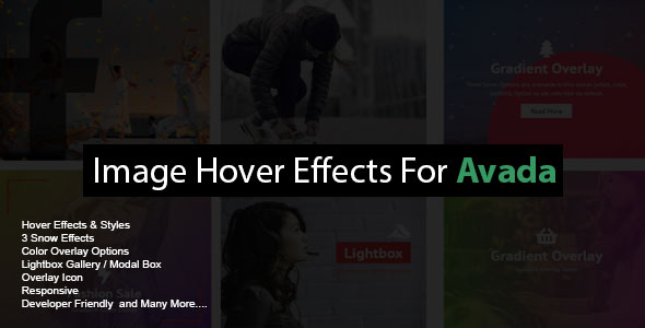 Image Hover Effects For Avada Builder Preview Wordpress Plugin - Rating, Reviews, Demo & Download