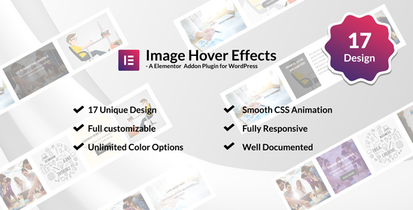 Image /Thumb Hover Effects Collection – Elementor Page Builder Preview Wordpress Plugin - Rating, Reviews, Demo & Download