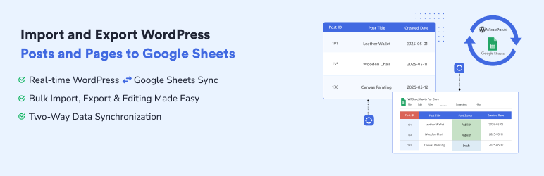 Import Export Posts And Pages Preview Wordpress Plugin - Rating, Reviews, Demo & Download
