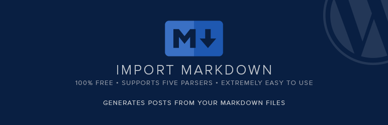 Import Markdown Preview Wordpress Plugin - Rating, Reviews, Demo & Download