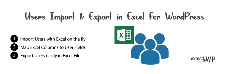 Import Users & Customers | Export Users With Excel Plugin for Wordpress & WooCommerce Preview - Rating, Reviews, Demo & Download