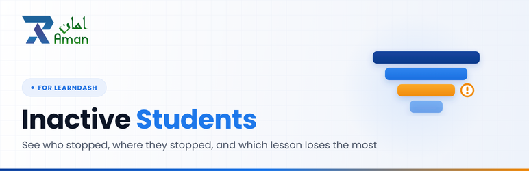 Inactive Students For LearnDash Preview Wordpress Plugin - Rating, Reviews, Demo & Download