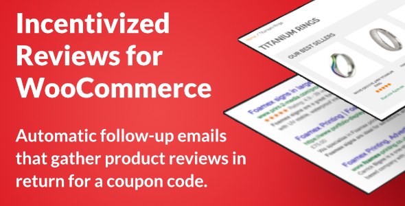 Incentivized Reviews For WooCommerce Preview Wordpress Plugin - Rating, Reviews, Demo & Download