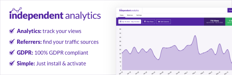 Independent Analytics Preview Wordpress Plugin - Rating, Reviews, Demo & Download