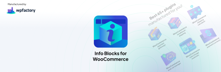 Info Blocks For WooCommerce Preview Wordpress Plugin - Rating, Reviews, Demo & Download