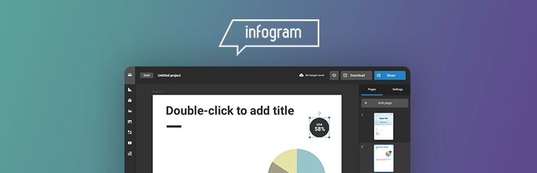 Infogram – Add Charts, Maps And Infographics Preview Wordpress Plugin - Rating, Reviews, Demo & Download