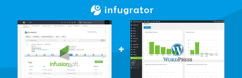Infugrator – Infusionsoft + WordPress Preview - Rating, Reviews, Demo & Download