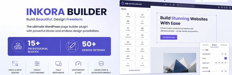 Inkora Builder Preview Wordpress Plugin - Rating, Reviews, Demo & Download