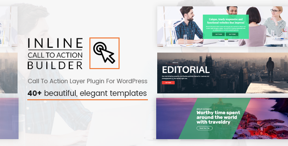 Inline CTA Builder – Call To Action Layer Plugin for Wordpress Preview - Rating, Reviews, Demo & Download