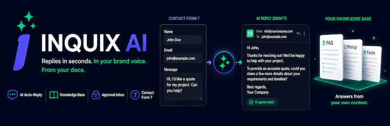 Inquix AI Preview Wordpress Plugin - Rating, Reviews, Demo & Download