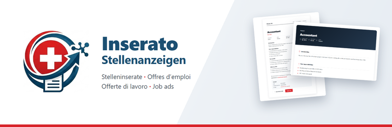 Inserato Stellenanzeigen Preview Wordpress Plugin - Rating, Reviews, Demo & Download