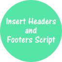 Insert Headers And Footers Code – HT Script