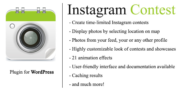 Instagram Contest Preview Wordpress Plugin - Rating, Reviews, Demo & Download